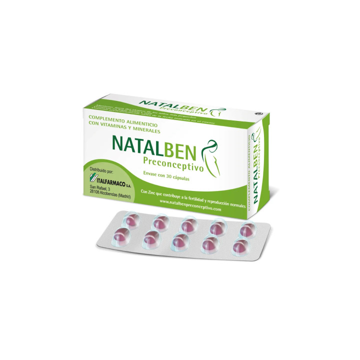 Natalben Preconceptivo 30caps