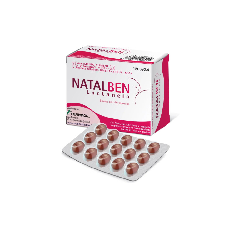 Natalben Lactancia 60caps