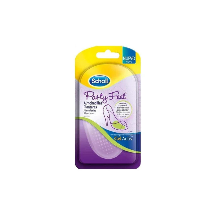 Scholl Party Feet GelActiv Almohadillas Plantares 2uds