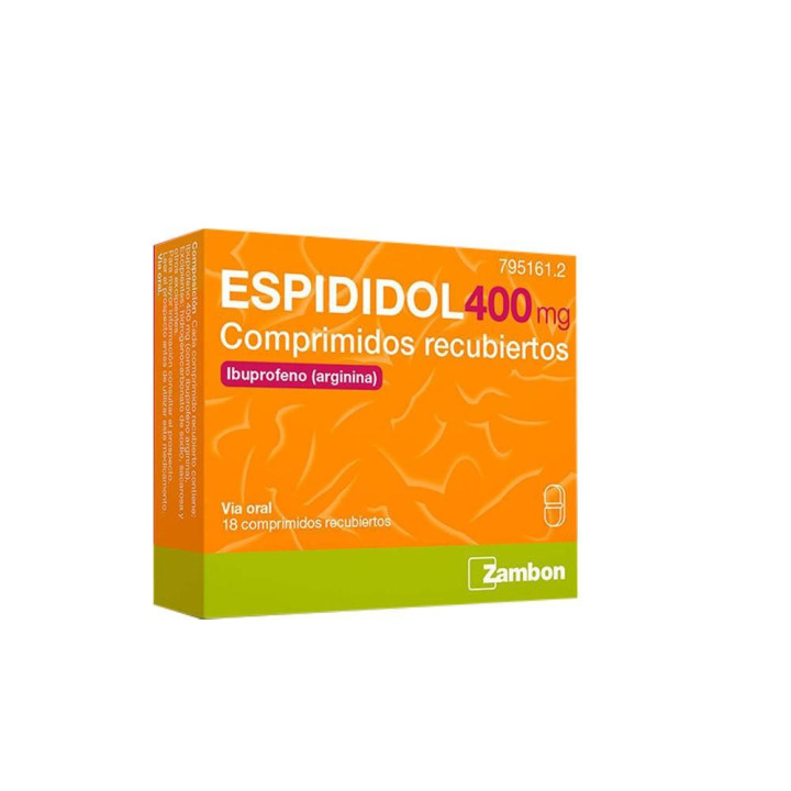 Espididol 400mg 18compr Recubiertos