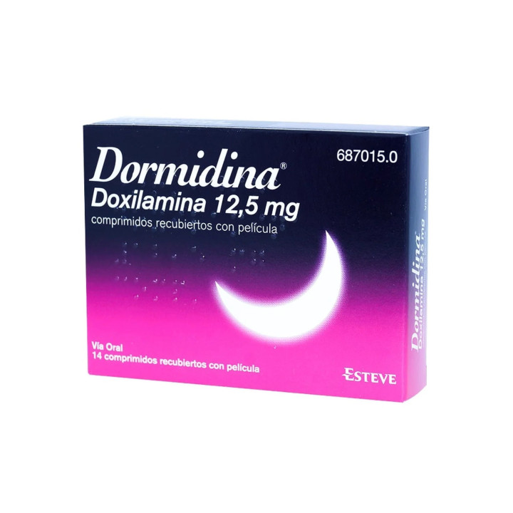 Dormidina 12.5mg 14comp